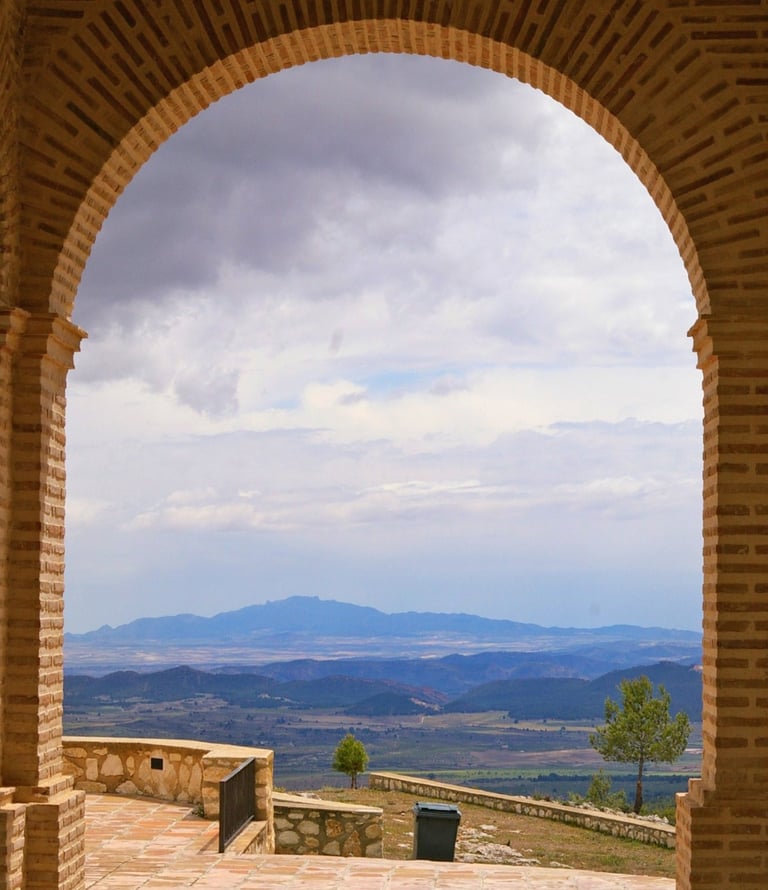 View from the sanctuary known as Casa de Cristo, in Moratalla. Photo by Pablo Cabezos.