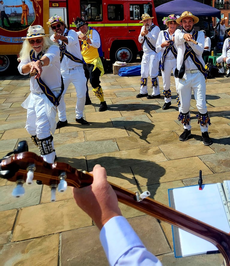 Uttoxeter Morris at Burslem Chartist Festival 2024