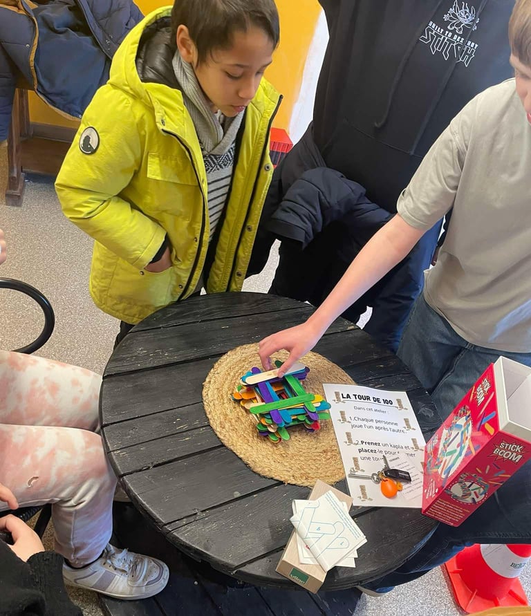 activité pour les ateliers des 100 jours