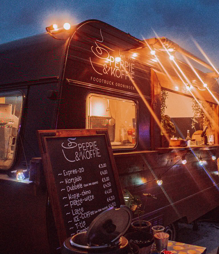 foodtruck peppie & koffie catering groningen