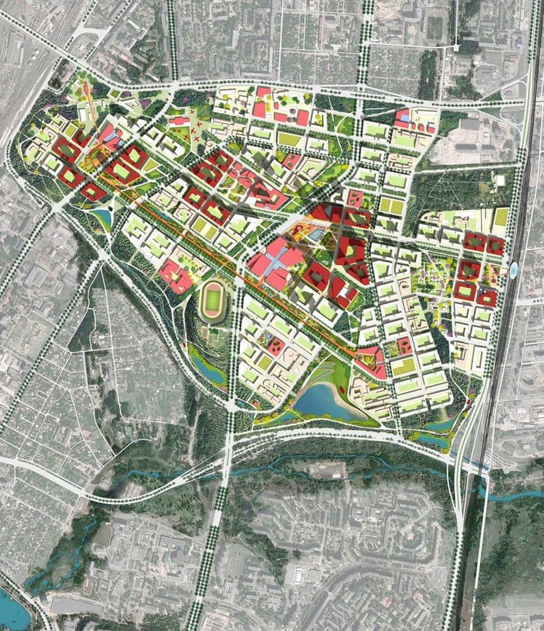 şehir planlamaya ilişkin görsel