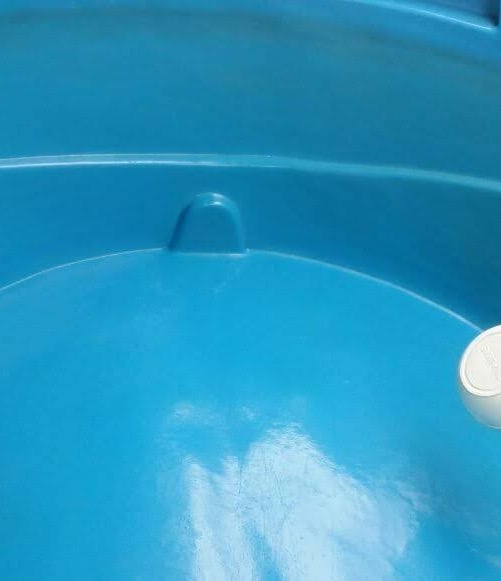 caixa d'agua limpa