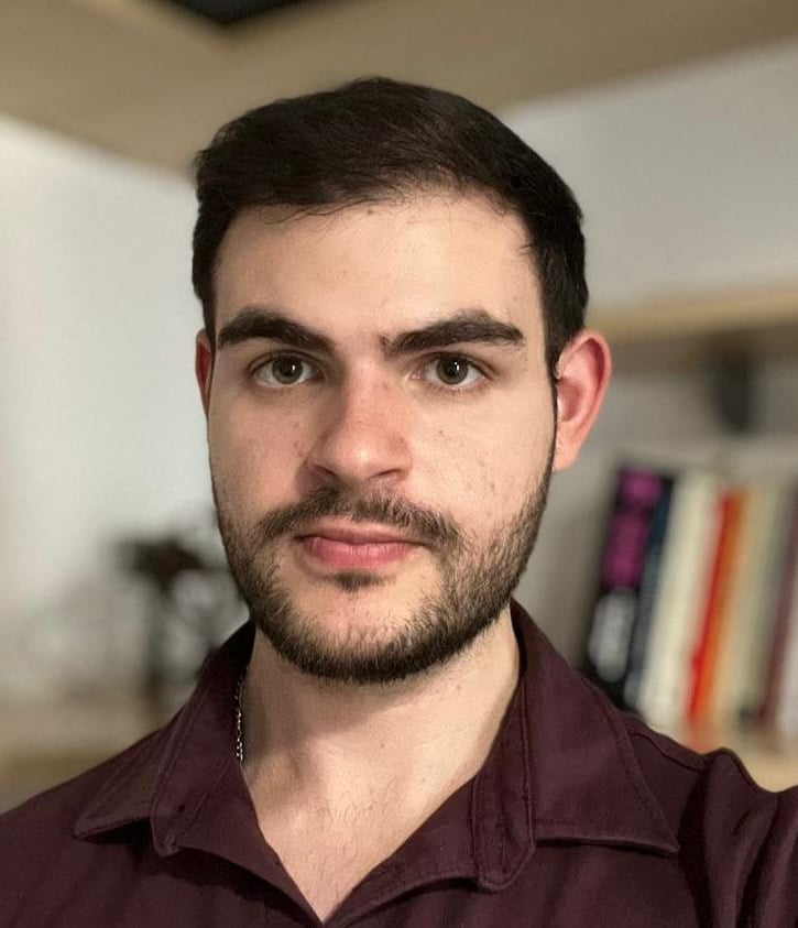 a man with a beard and a beard