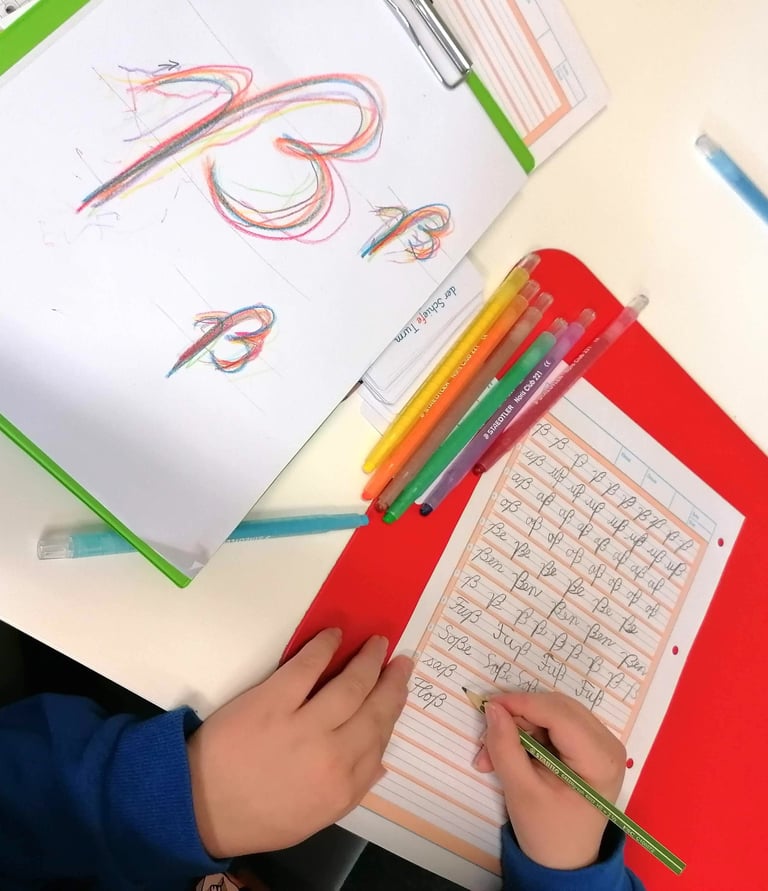 Schreibschrift lernen