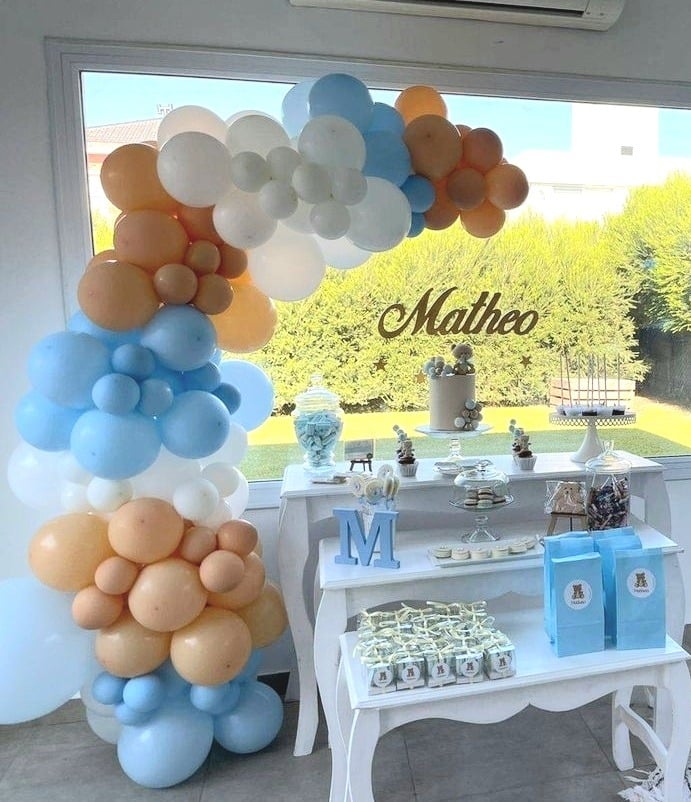 Arco de globos para cumpleaños infantiles
