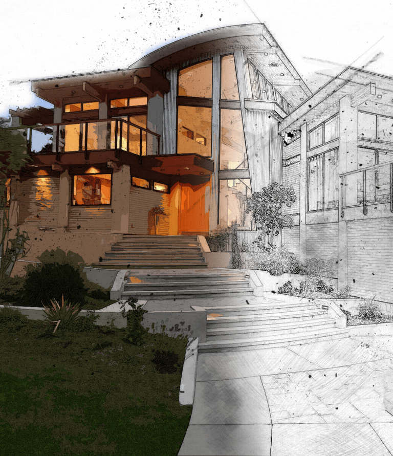 mimari çizim örneği