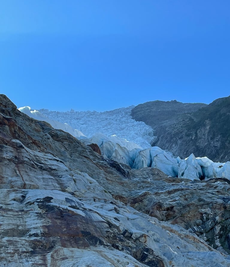 The Bossons Glacier, Chamonix, France