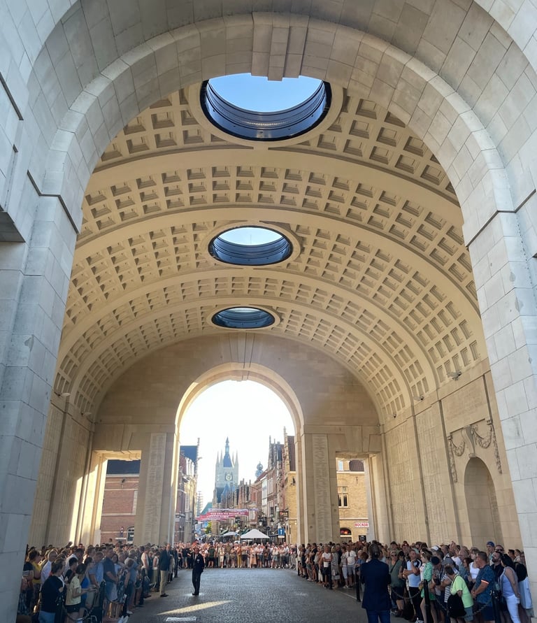 The Menin Gate, Ypres, Belgium