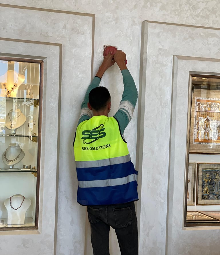 مشروع SES Solutions لأنظمة الأمن والسلامة في فندق بالقاهرة