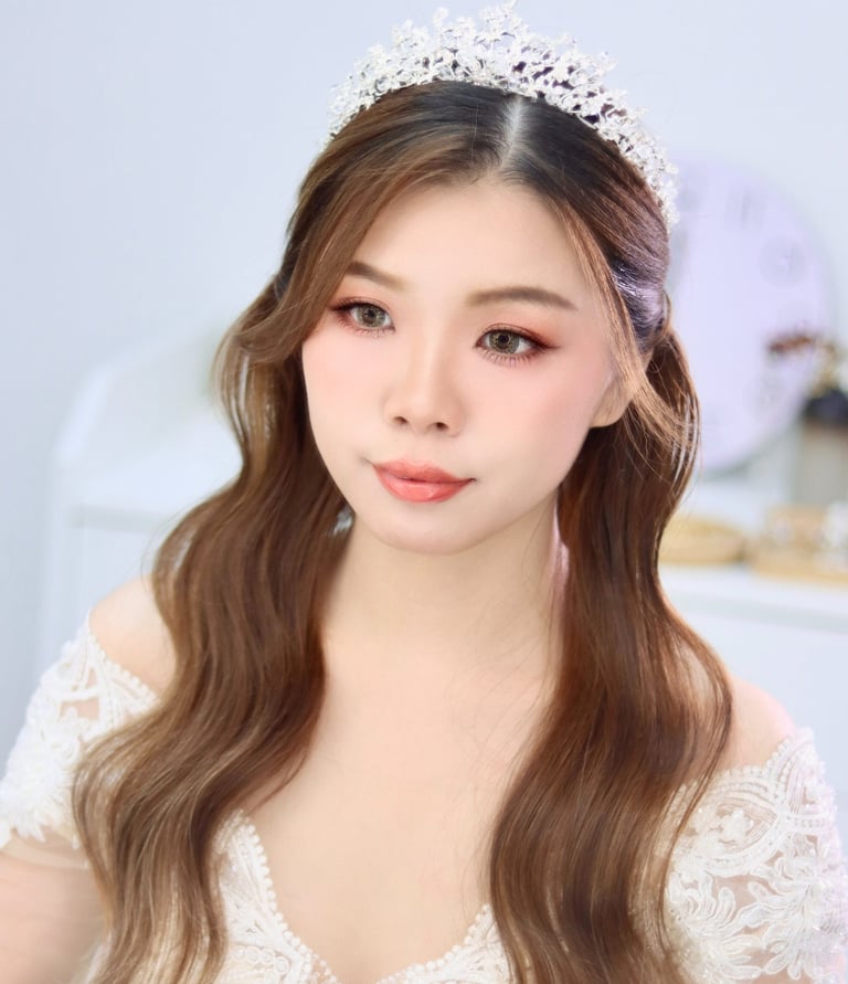 香港婚禮新娘化妝師試妝