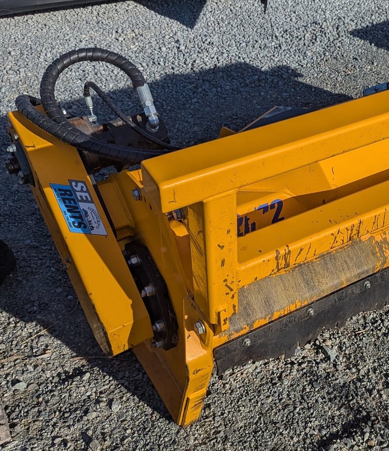 Eco-friendly forestry mulching with tracked mulcher clearing woods in Whatcom County, Methow Valley.
