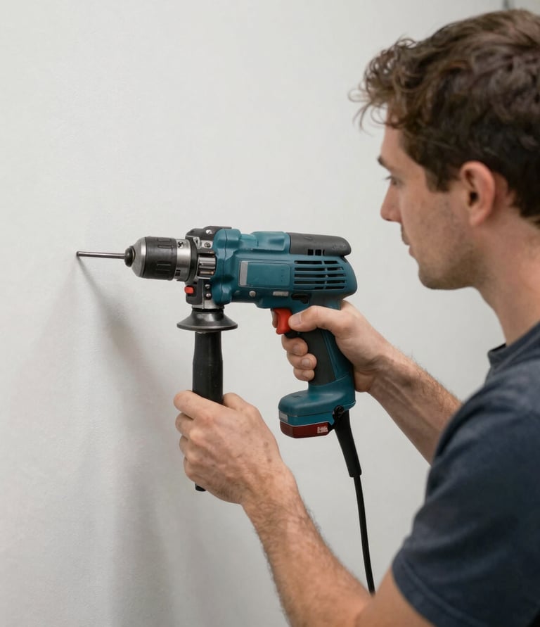 Professional team performing core drilling on a construction site in Bursa.