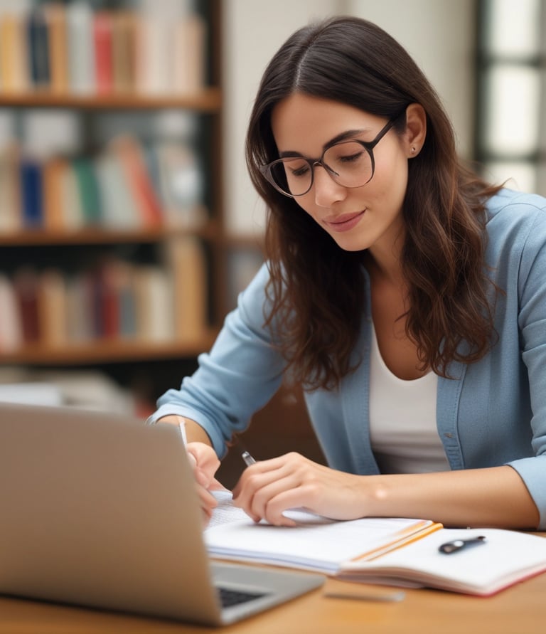 A friendly online classroom scene showing diverse students and a teacher engaging in a lively Spanish lesson.