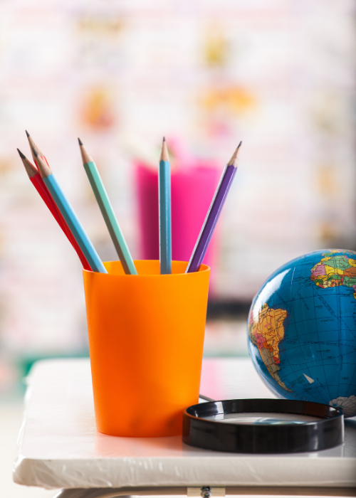 pencil in a cup