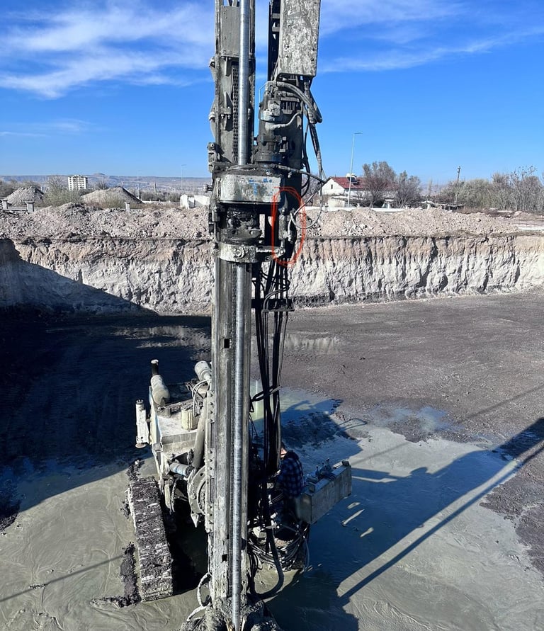 jet grout makinesi zemin çalışmaları