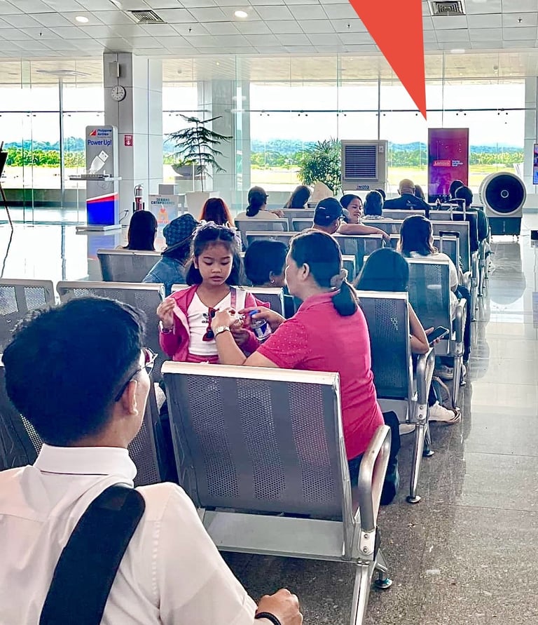 alt="airport advertising in the Philippines"