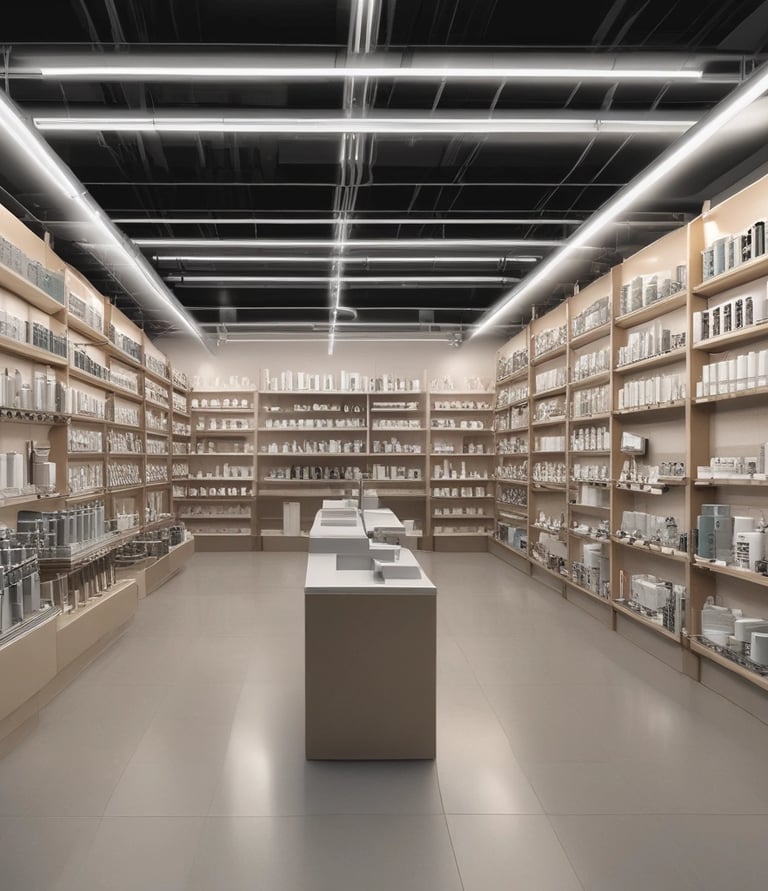 Portrait of Pankaj Prajapati, the dedicated founder of Vidur Enterprises, smiling confidently in a hardware warehouse.