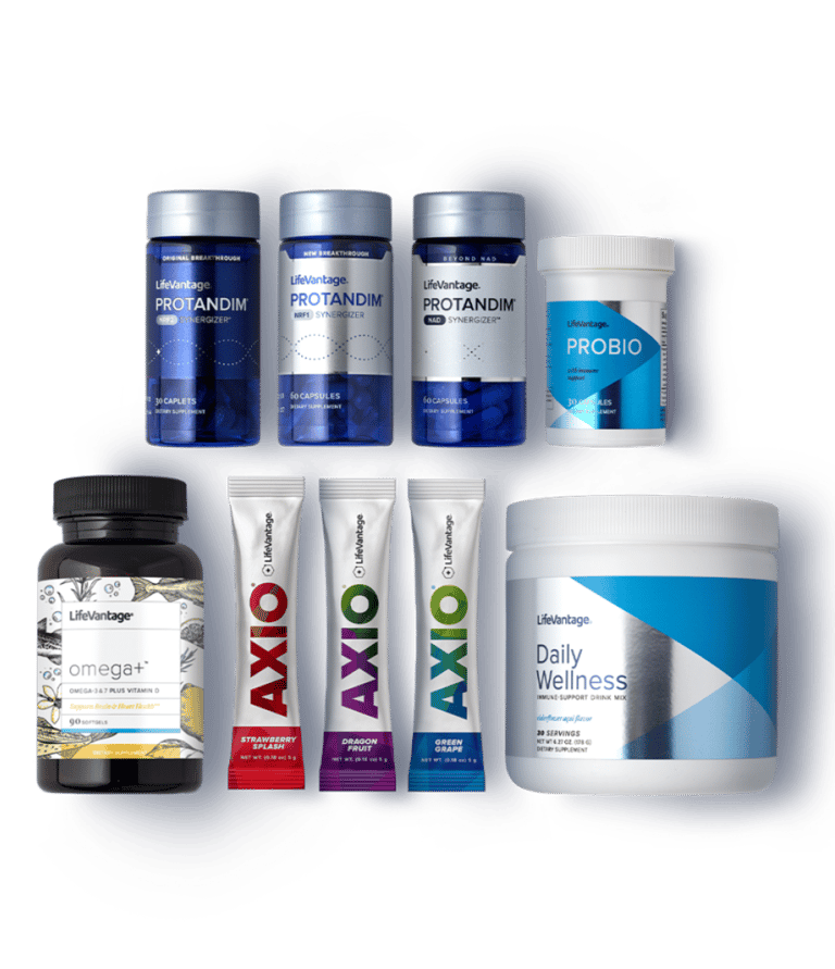 a variety of products that include vitamins and vitamins