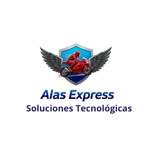 logotipo alas express soluciones tecnologicas
