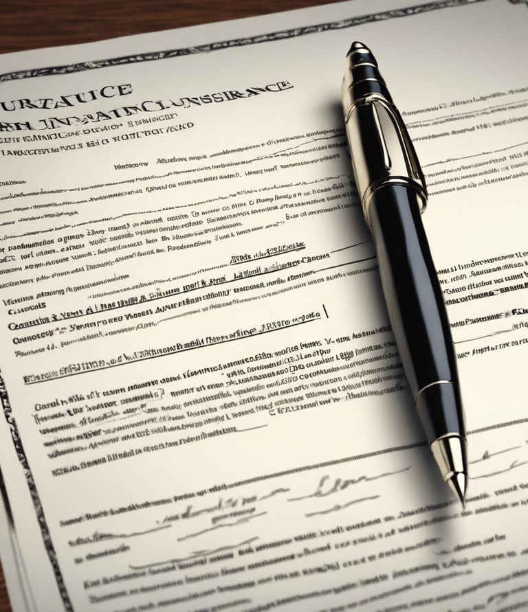 a magnifying glass sitting on top of a piece of paper