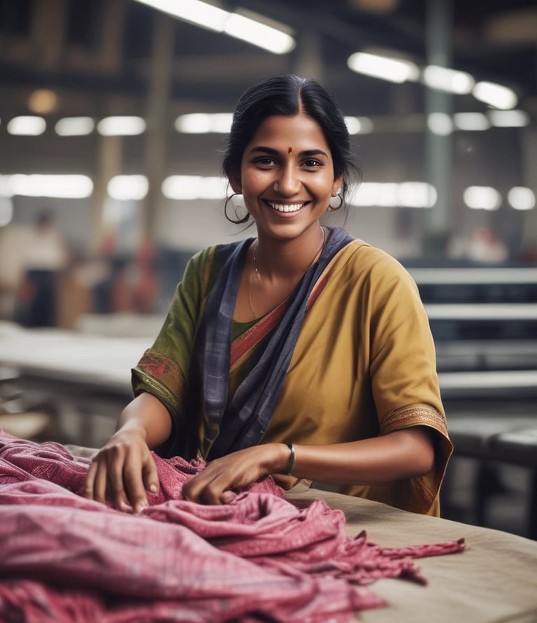 A cargo airplane is being loaded with large, wrapped packages at an airport. Several workers in high-visibility vests are present, overseeing the loading process. One worker is operating machinery to elevate the cargo into the airplane's open cargo hold. Various equipment and vehicles are situated around the plane.