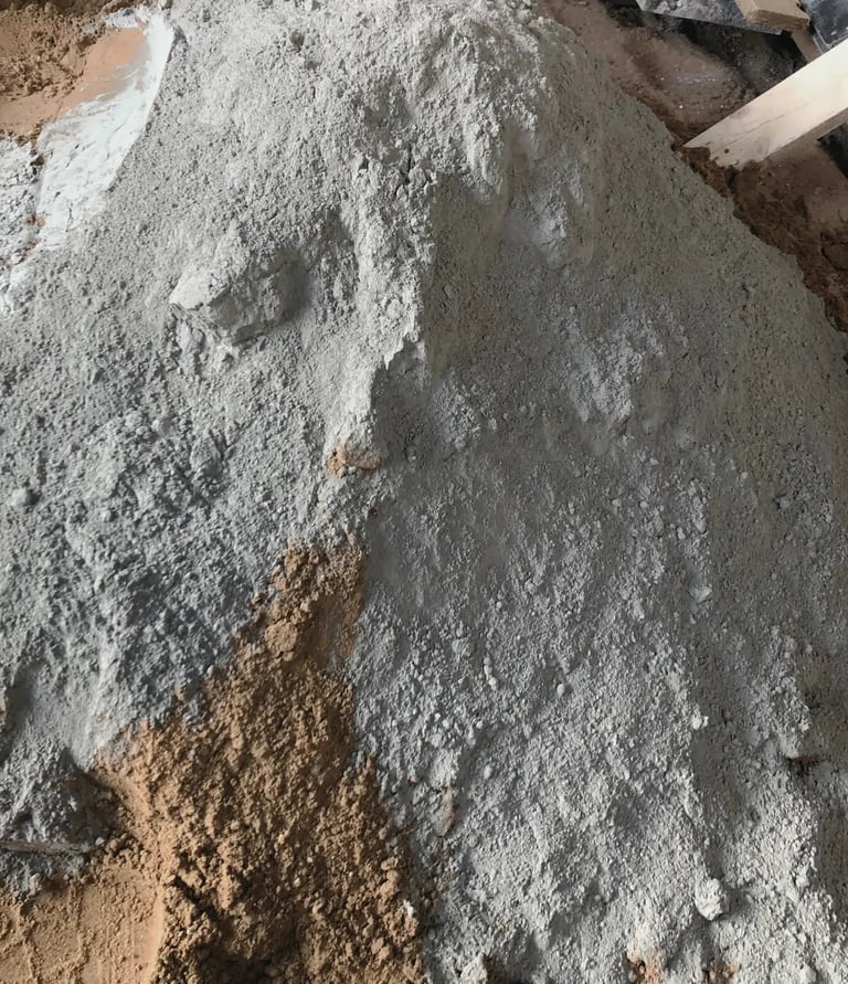 Cemento ir smėlio mišinys