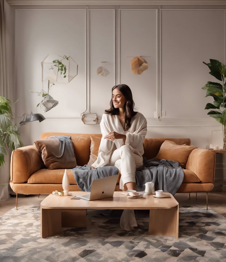 a mountain range with trees and clouds in the background