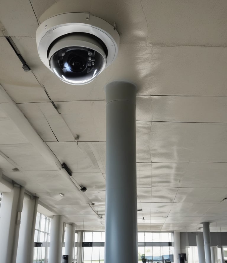 A modern office space reflecting electrical technology.