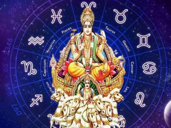 a hindu goddess sitting on a chariot with a wheel