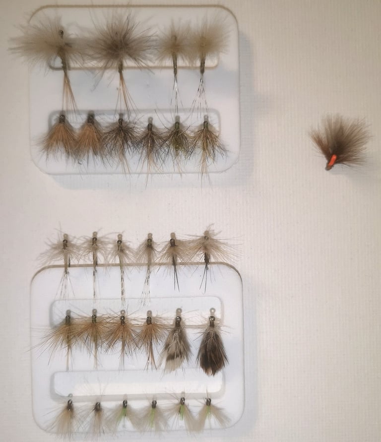 fabricant monteur de nymphes et de mouches artificielles pour la pêche à la mouche près de Toulouse