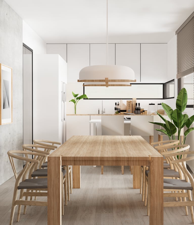 Interior Wood minimalistic luxury design