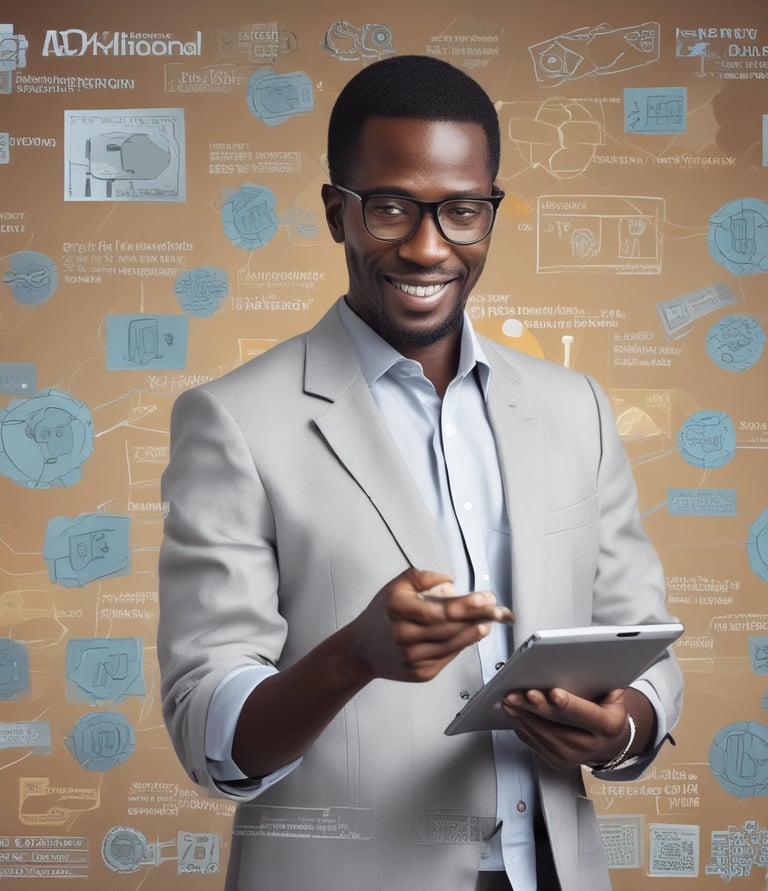 A diverse group of people using mobile devices to make transactions outdoors.