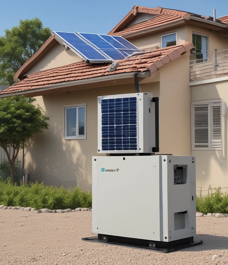 An automated smart home system demonstrating energy efficiency.