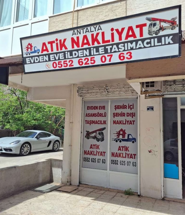 Atik Nakliyat Antalya Ofis
