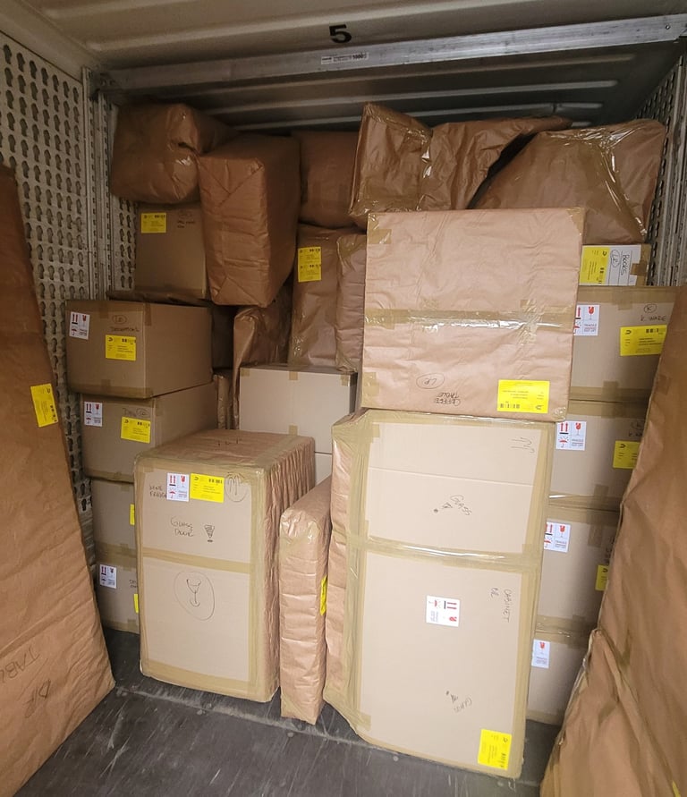 Profesionalno pakiranje robe od strane Dalmatica Mobility Group