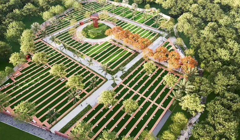 area makam premium Alhambra Memorial Park