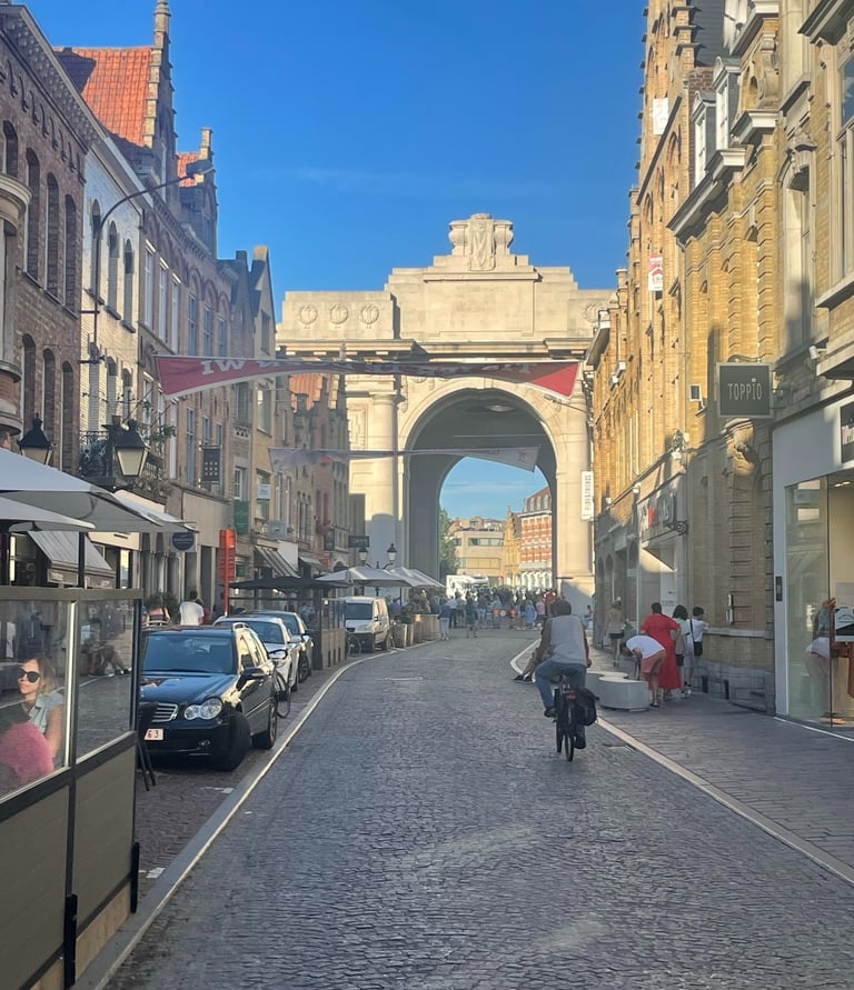 The Menin Gate, Ypres, Belgium
