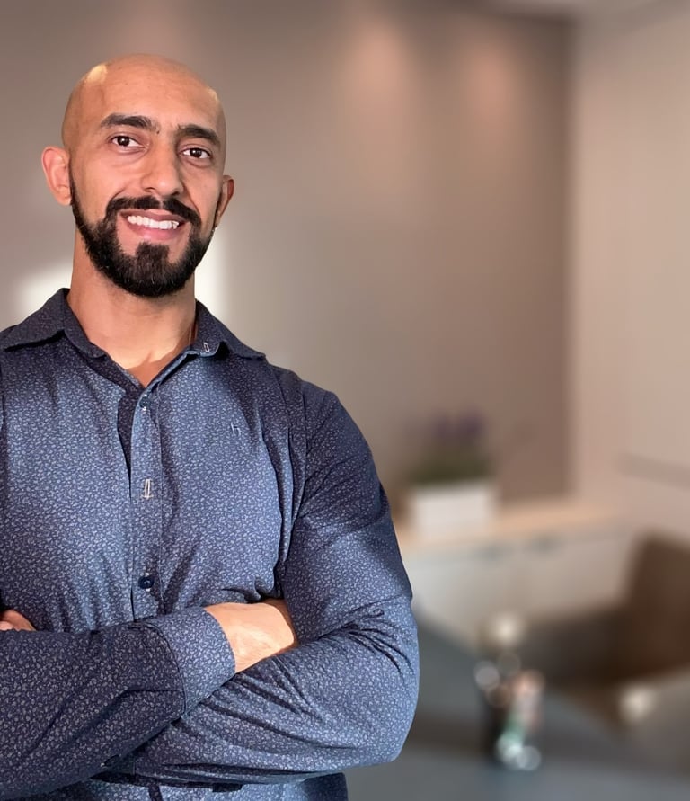 a man with a beard and a beard and a beard