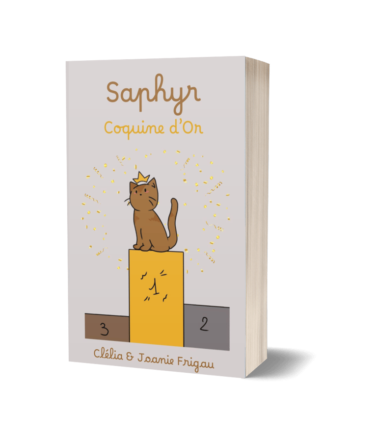 Livre broché " Saphyr, coquine d'or" - Clélia et Joanie Frigau