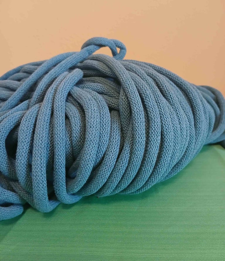 pile of rope wrapped in a rope