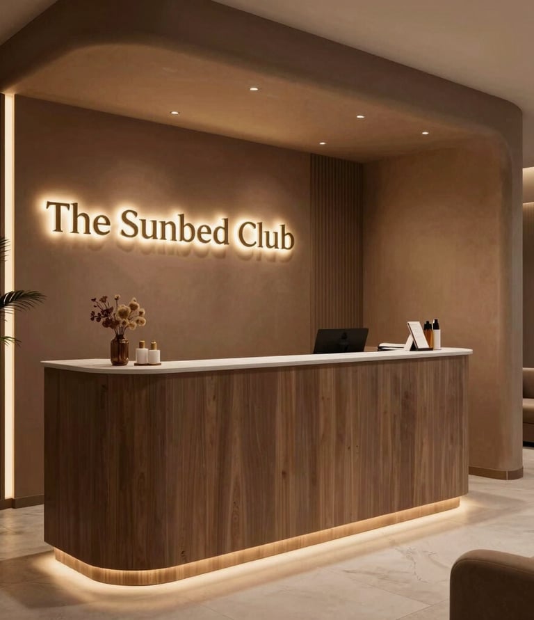 Warm photo of the Sunshine State Systems founders smiling in a sunlit Florida office with tech gear around.