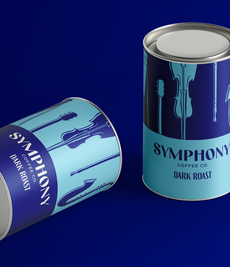 identidade visual para marca de cafés especiais artesenal