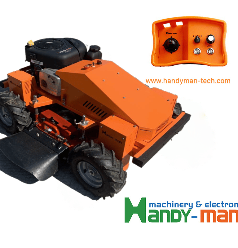 Handyman Tech G40 autonomous commercial mower with 4WD wheels