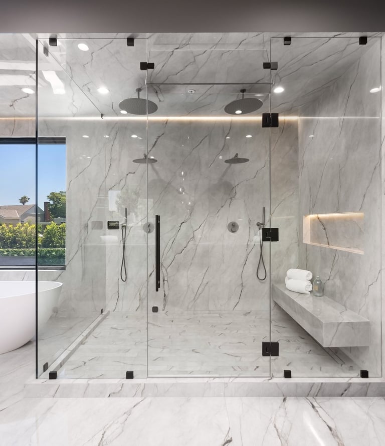 “frameless shower enclosure”  “tempered glass shower door”  “bathroom renovation ideas”  “custom sho