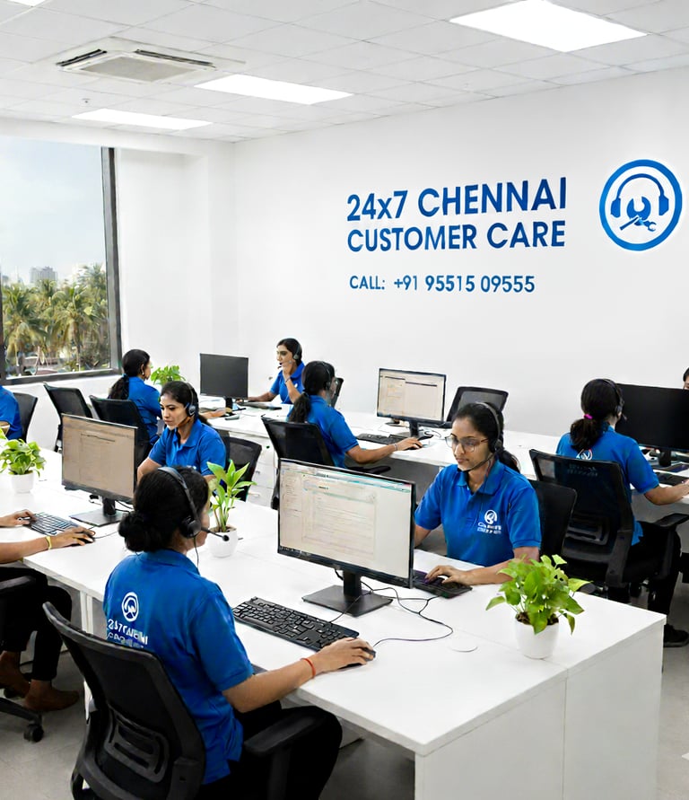 24x7Chennai Customer Care-Washing Machine Service Booking