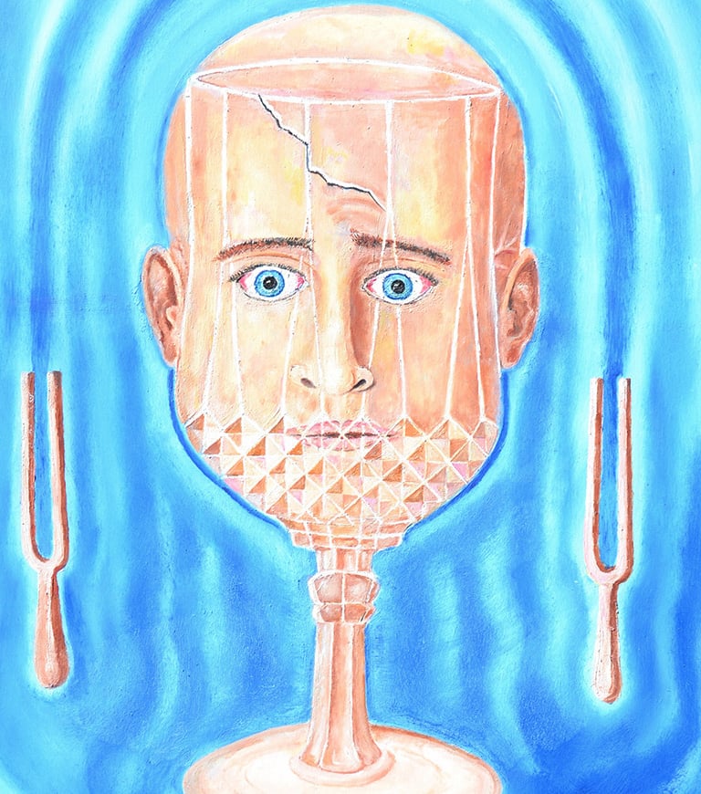 Daily Grind by New Mexico Artist John Dick-Peddie