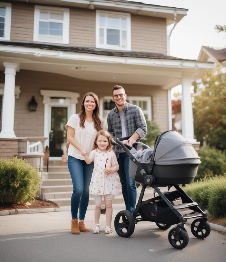 A person is cleaning a sleek, silver car with a blue cloth and spray bottle inside a well-lit garage. The garage features modern, geometric ceiling lights and has a partially visible staircase in the background.
