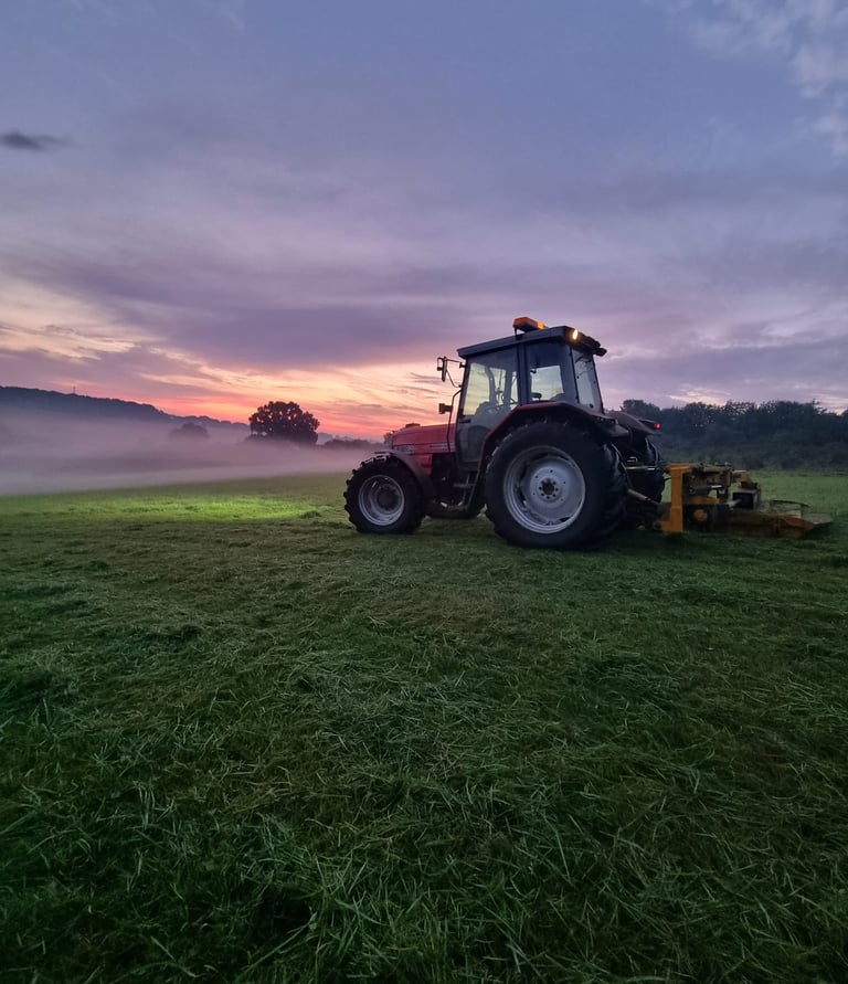 One of our Massey Tractors