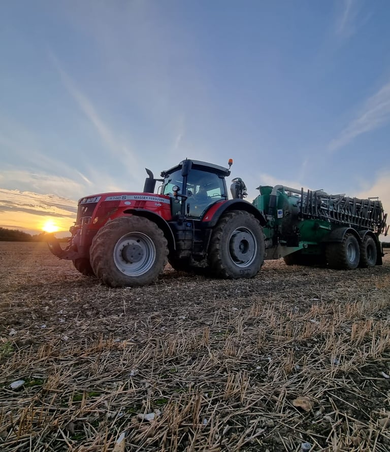 One of our Massey Tractors