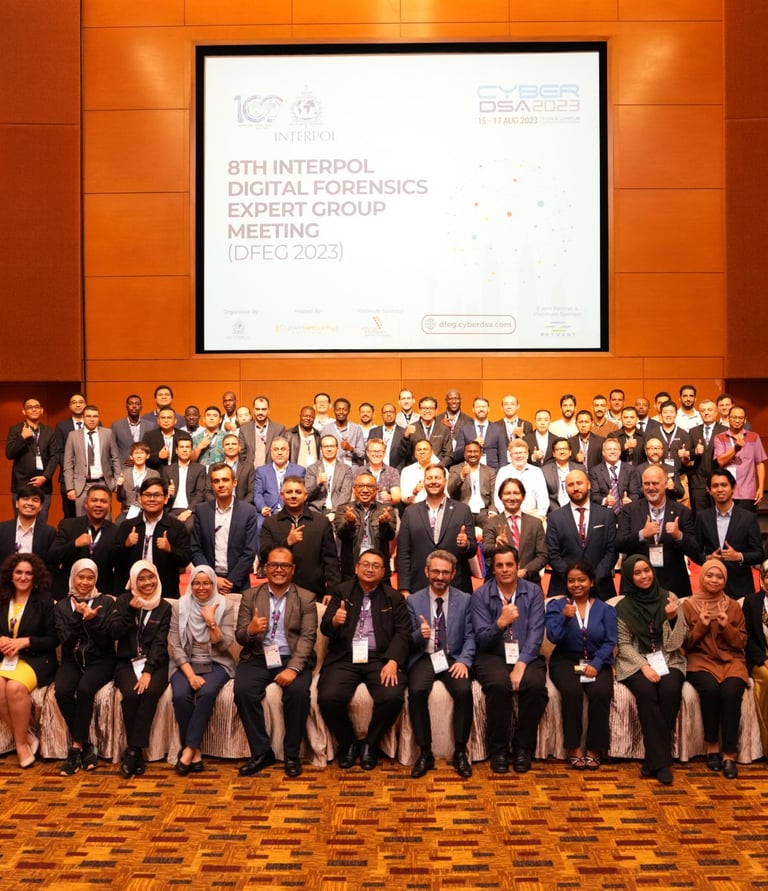 8th Interpol DFEG 2023 G Vimal Kumar CTO Cyber Privilege